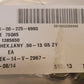16 Qty. of Lock Nuts 1385650 | 3673180 | 69306AX (16 Qty)
