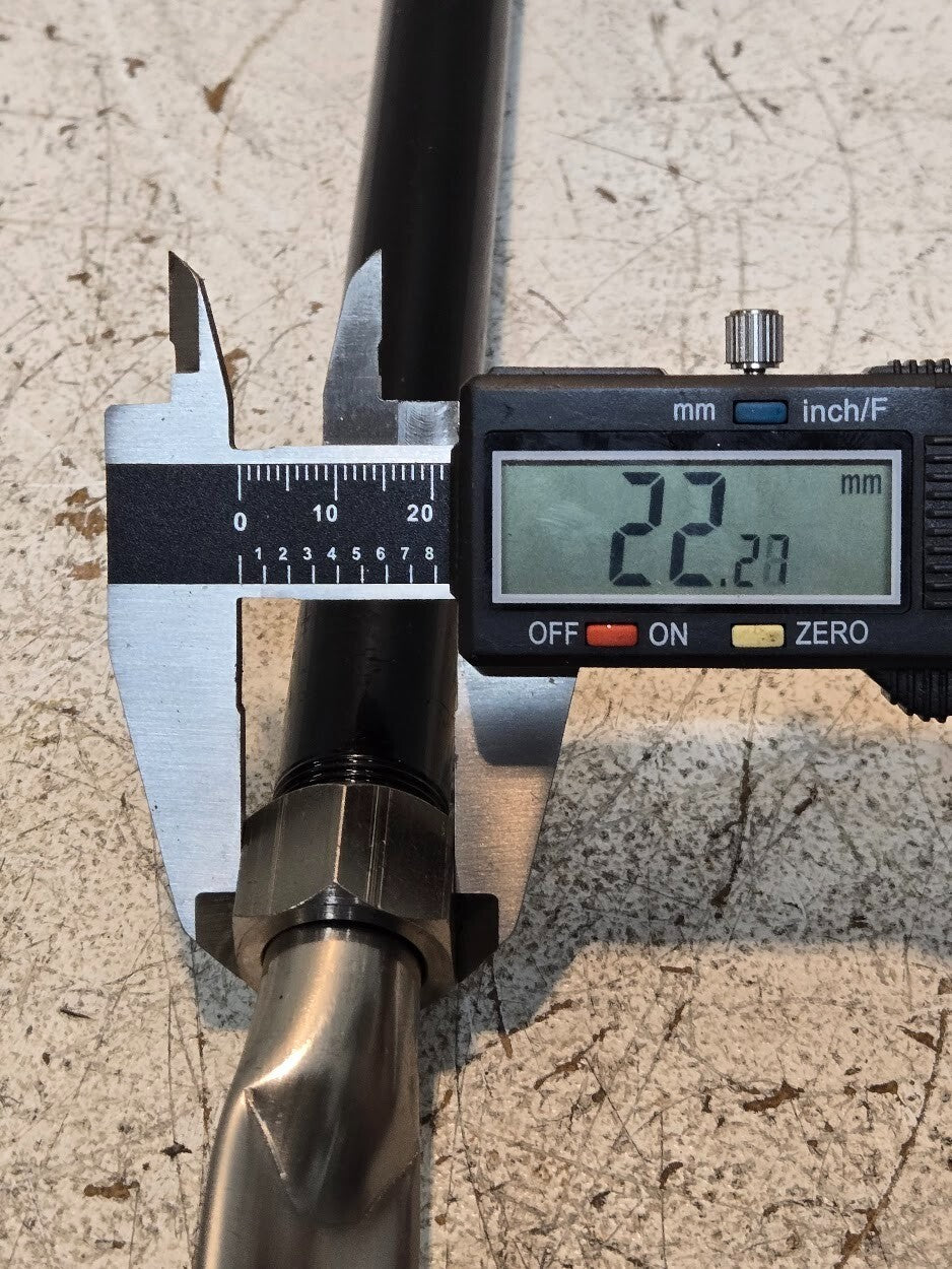 5 Quantity of Adjustable Black Mirror Arms 13" - 19" (5 Quantity)