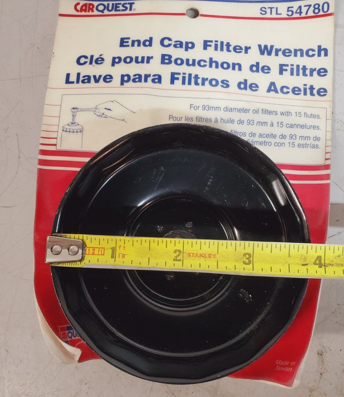 3 Qty. of Mix Carquest End Cap Filter Wrenchs STL 54720 | 54760 | 54780 (3 Qty)