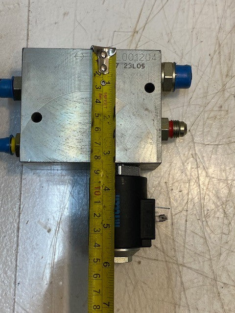 Miller Hydraulic Solenoid Valve Block Max Torque 7-10 ft-lbs VOHFL001204