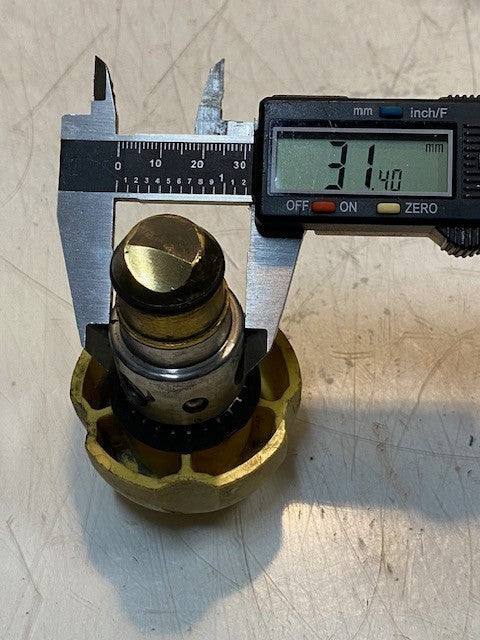 Thermomega Tech Valve MFG. 01/17 Guru DL2.1-35F