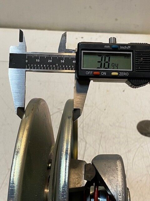 Torque Converter Driven Clutch 7-1/2" W 19mm Bore 39mm Thick