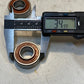 3 Quantity of NTN 8016 Single Row Radial Ball Bearings 16x35x12mm (3 Quantity)