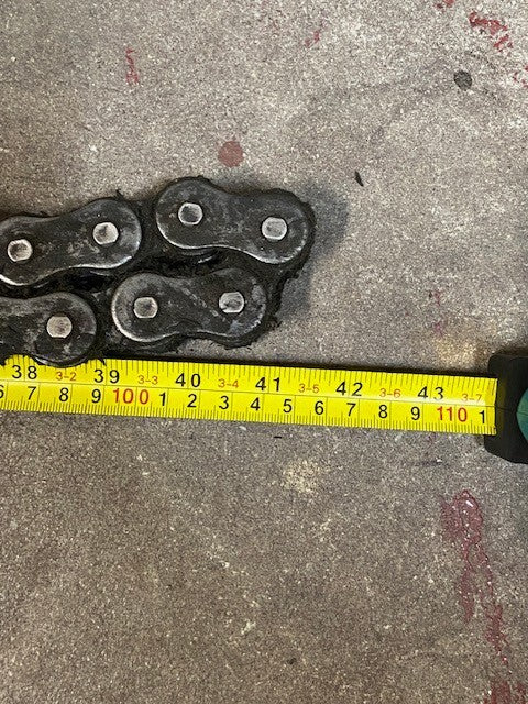 TSUAKI RS80 7FT LONG ROLLER CHAIN 40 LINKS