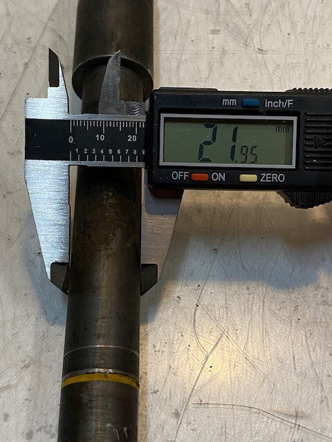 Fuel Injector 13" Long 18mm Thread 30mm OD 9mm Nose