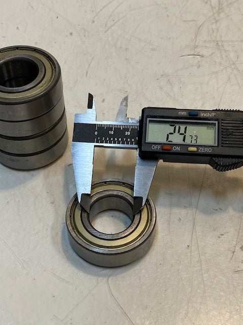 5 Quantity of CBF 6205-2Z-C3 Deep Groove Ball Bearings 52x25x15mm (5 Quantity)