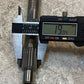 Billet Input Shaft 9-1/2" Long 31-Spline 25mm Thread 22-Spline 19mm Thread
