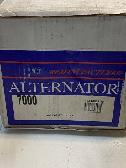 Remanufactured Alternator 7000 | N74108020M | 7000 05030002 74 10802 OM
