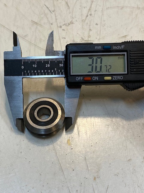 2 QUANTITY BISHOP-WISECARVER 3661431 W-2X GLIDE WHEEL BEARINGS (2 QTY)
