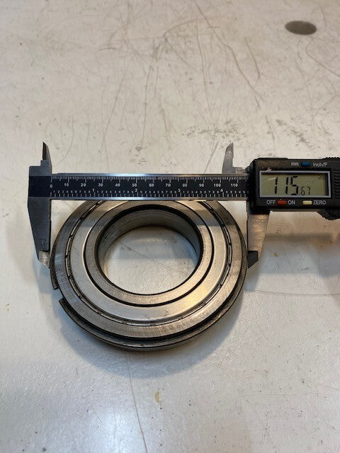 SKF Snap Ring Groove Ball Bearing 6212-ZNB/C3 | 116mm OD 60mm Bore 22mm Thick