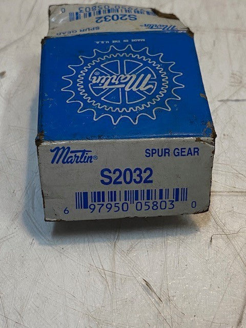 Martin Spur Gear S2032 | 43mm OD 9mm Bore 32 Teeth