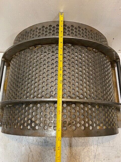 Protection Mesh Stainless Steel Screen 27"x20"x14" 12mm Holes