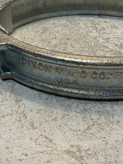 Dixon 875 Double Bolt Clamp 8" Diameter 11" Long 8-1/4" Wide 1-3/8" Thick