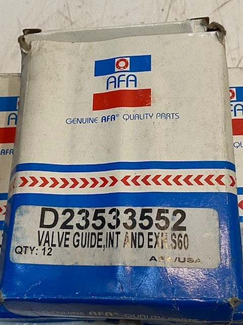 3 Quantity of AFA D23533552 Valve Guides Pack of 12 (36 Valves Total)