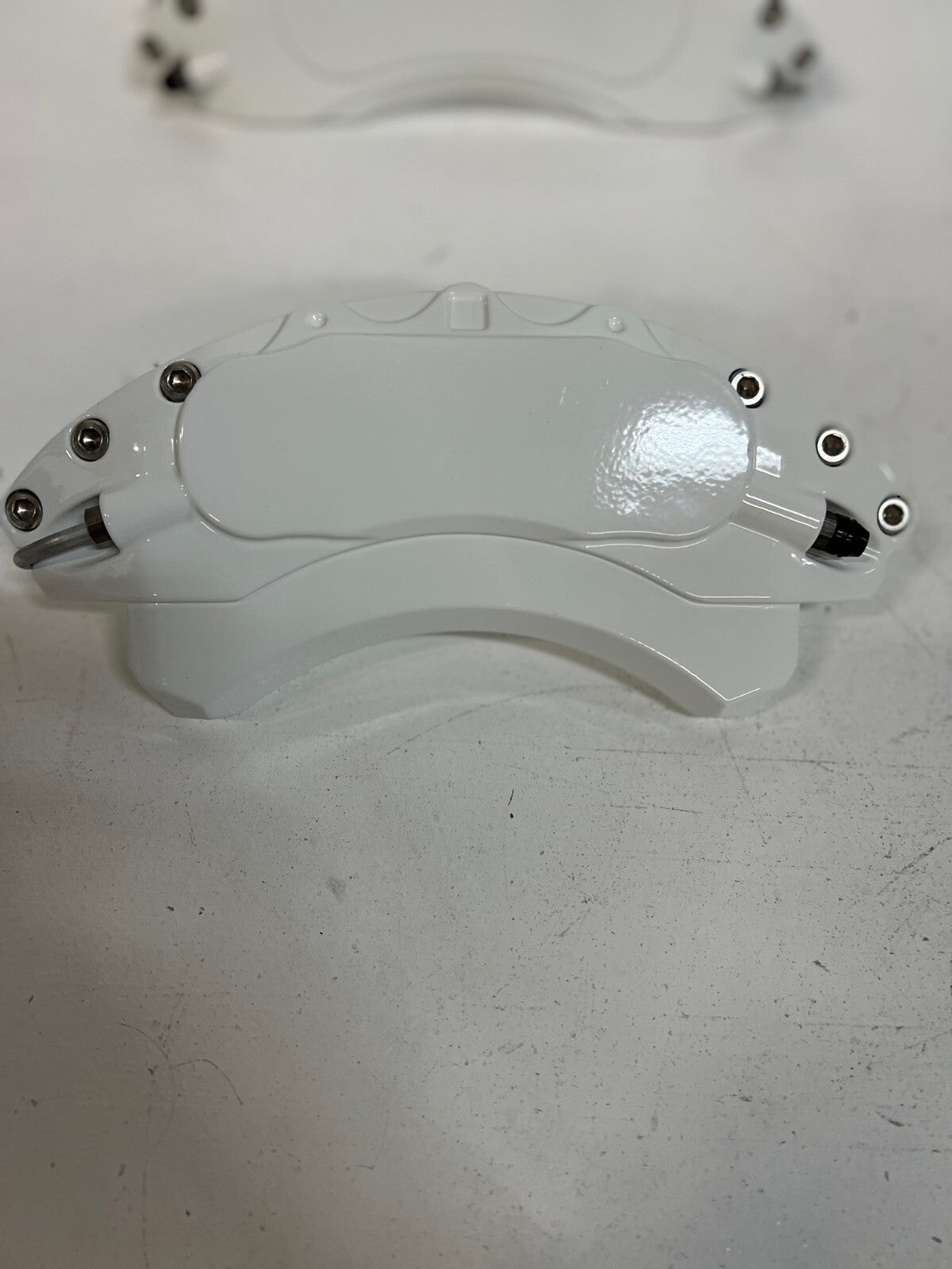 Pair of White Caliber Covers 3TSL | 6X | S-6-F