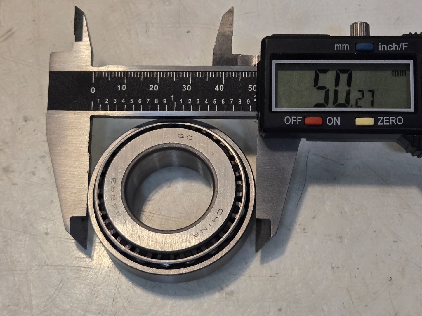 4 Quantity of Tapered Roller Bearings L44643 - L44610 | 1" Bore Diameter (4 Qty)