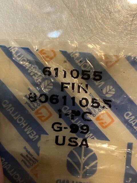 New Holland 611055 Yellow Spring Part 4-3/8" H 39mm OD