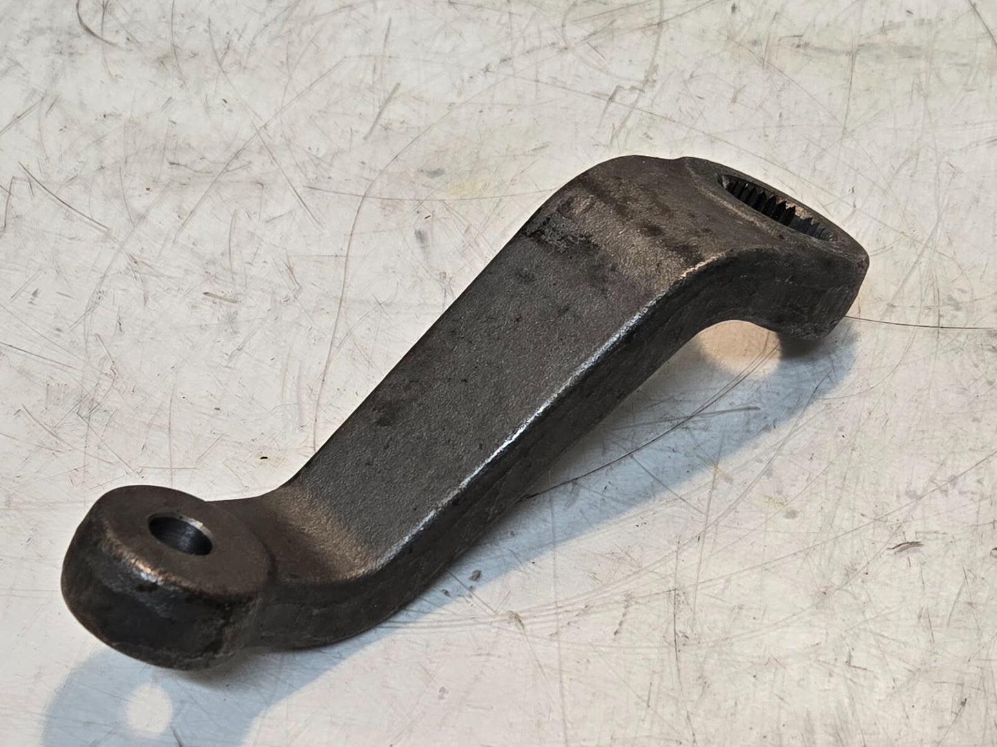 Drop Pitman Arm | 4" Drop | 1-1/4" 32 Spline Drive | 5/8" Bore | 5.5" Eye-Eye