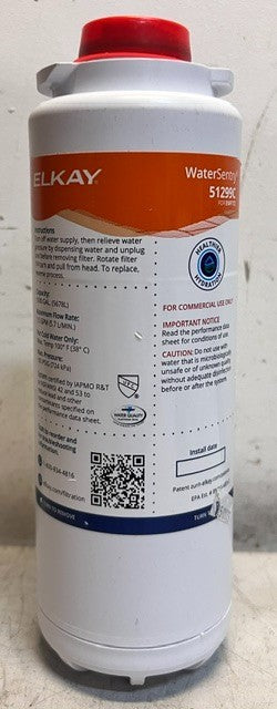 Elkay 51299C WaterSentry VII Filter Lead Contanaminant Removal Opened Untested