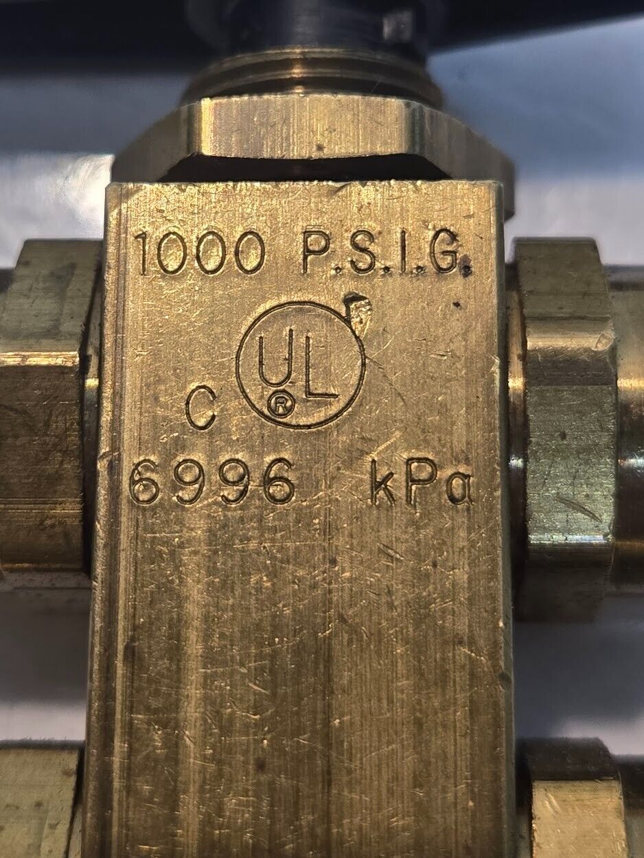 ABCO Kantleak 5 Port Stack Valve for Freon 134a | 12 500 502 22 404a 410A | 1/8"