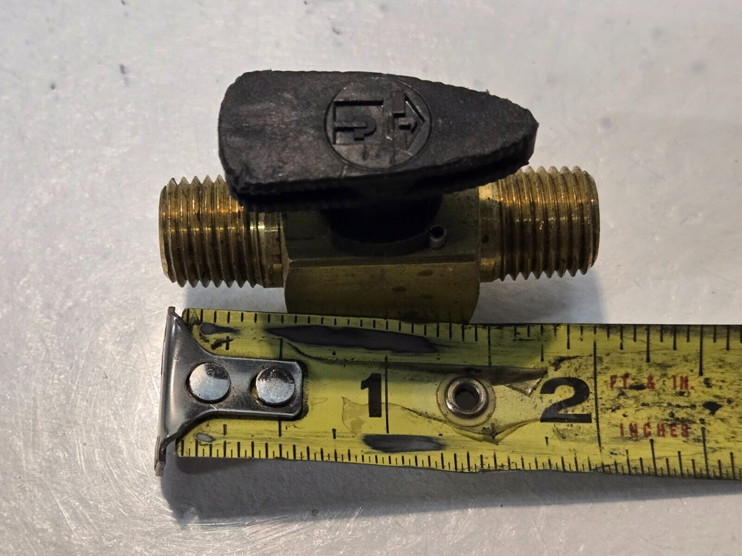 5 Quantity of Quarter Turn Plug Valves 1/4"x1/4" MPT for Parker PV607-4 (5 Qty)