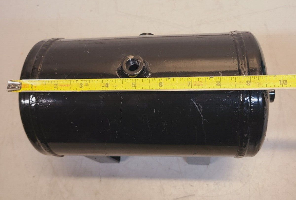 5 Port Air Tank Length 9.5" x Diameter 5.5" - Tank Measurements