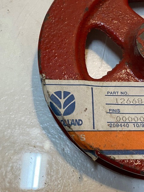 New Holland Red Pulley 126686 | 114mm OD 16mm Bore 18mm Thick
