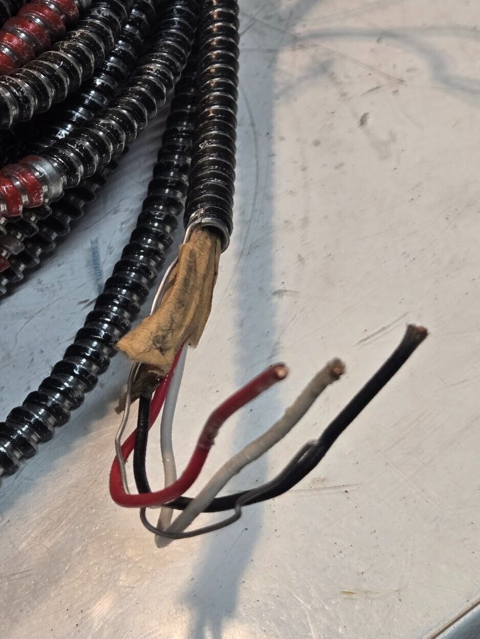 Approx. 500' of 14/3 MC Cable with Ground | Red, Black, and White Solid CU Wires