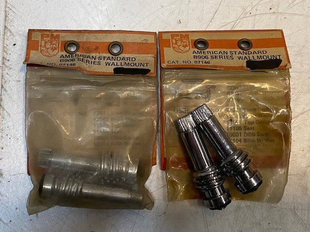 2 Packs of 2 P&M Cat. No. 07146 American Standard B906 Series Wallmounts