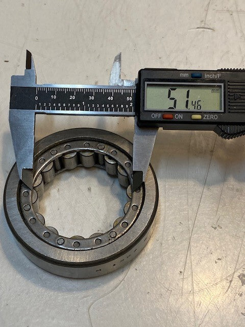 Bower M1307E Cylindrical Roller Bearing 80mm OD 51mm Bore 21mm Thick