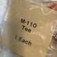 6 Quantity of M-110 Tees JIC Swivel Tee Fittings Hydraulic Tee Adapters (6 Qty)
