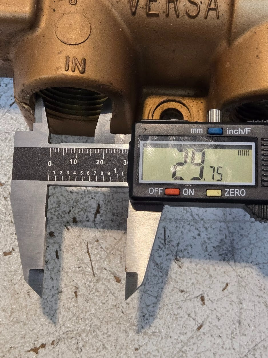 Versa VSG-3701-DO12 Brass Solenoid Valve