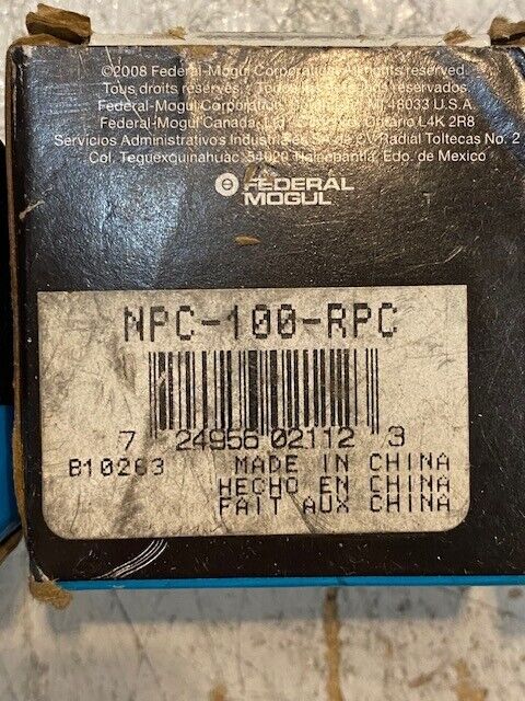 3 Quantity of National MOOG Federal Mogul Bearings NPC-100-RPC | B10263 (3 Qty)