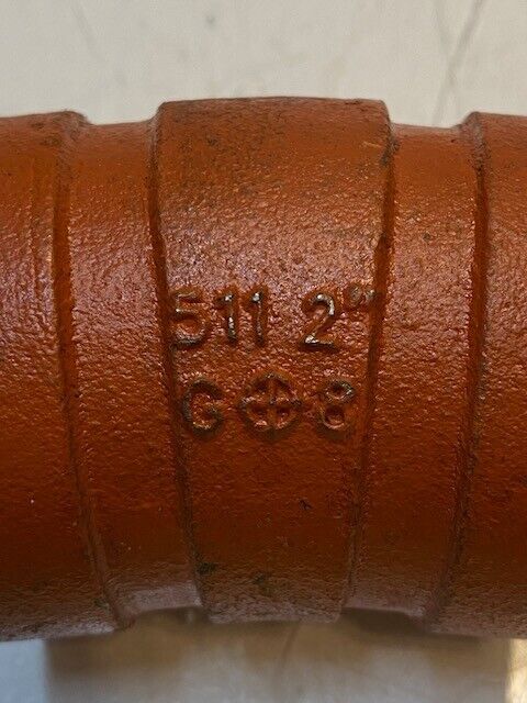 Elbow Grooved End Pipe Fitting 511 2" G8 | 2-7/8" L 50mm Bore