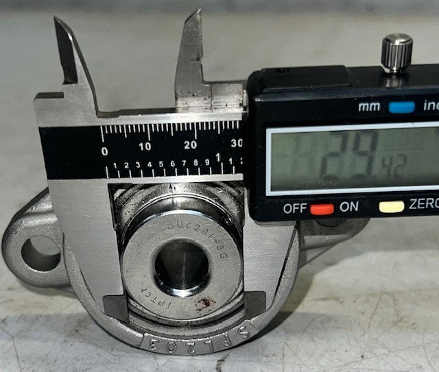 IPTCI SFL203 2-Bolt Stainless Steel Flange Bearing For Cars & Trucks SUC201-8G