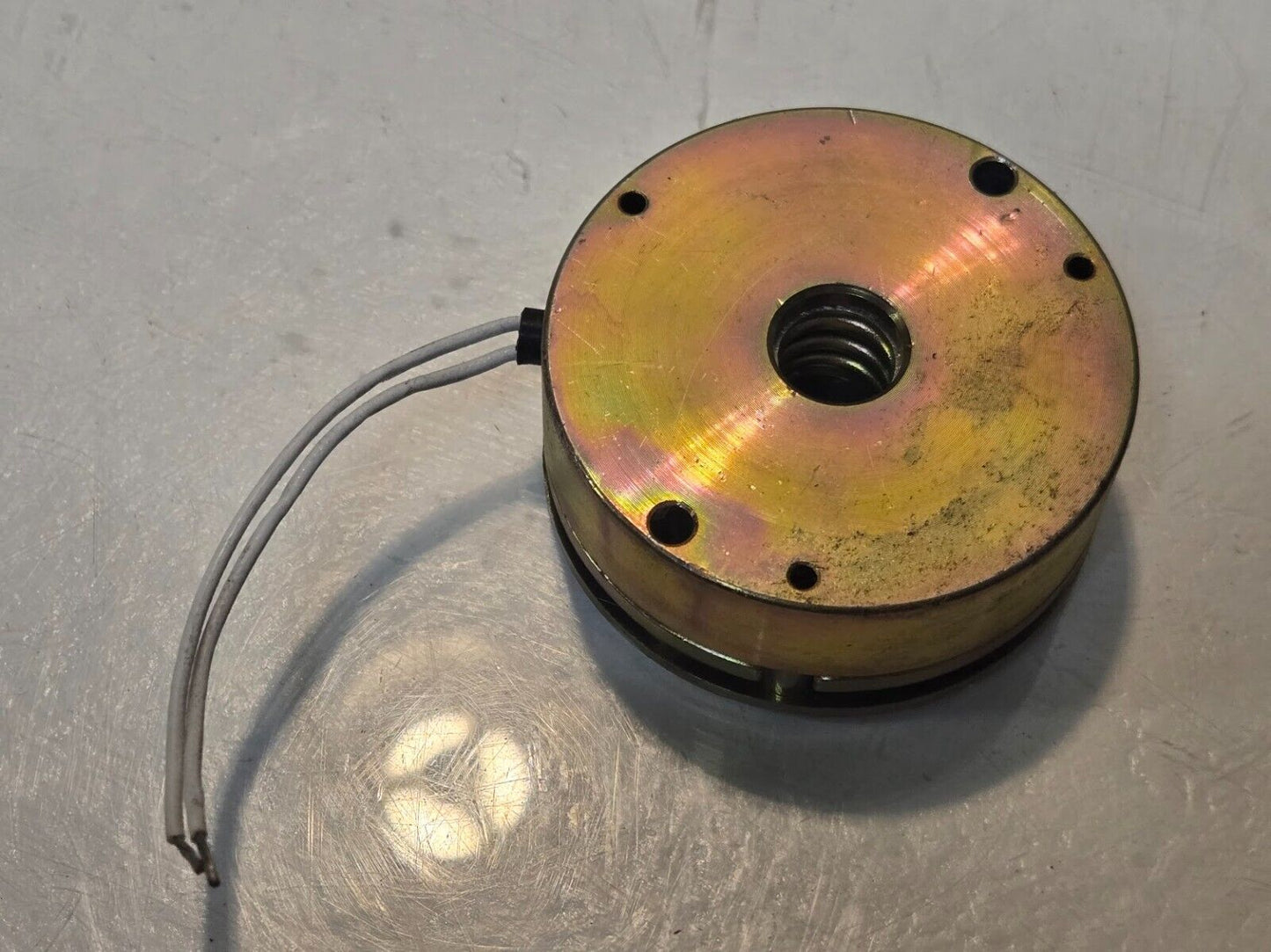 Invacare 1126412 Electric Parking Brake 24V DC | 2-3/8" Diameter 1" Thick