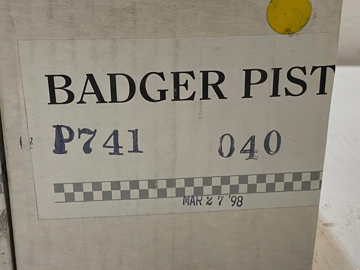 2 Badger Pistons P741 | 040 | (2 qty)