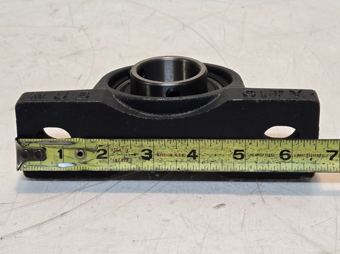 3 Quantity of Hub City Pillow Block Mounted Ball Bearings B250RWX1 7/16" (3 Qty)