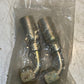 Bag of 2 Wisco WH06U-668 Crimp Hydraulic Fitting Couplings 3/8" Hose