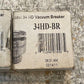 2 Qty of Woodford Nidel Brass 34HD-BR Vacuum Breaker B64.2 125Psi 1011 (2 Qty)