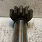 Double Steering Sector Pitman Shaft 8-3/4" Long 22mm Thread 32-Spline 35mm OD