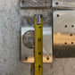 23 Qty of 4-Pc Cabinet Hinge Repair Bracket Plates w/ Screws 3.5"x2-3/8"(23 Qty)