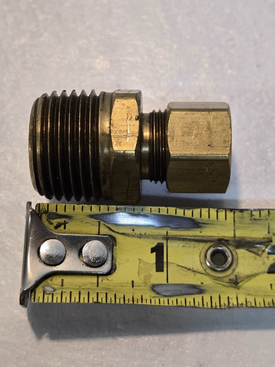 10 Quantity of 3/8" Compression x 1/2" MPT Fittings 00068-0608 (10 Quantity)