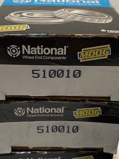 3 Quantity of National MOOG Federal Mogul Wheel Bearings 510010 (3 Quantity)