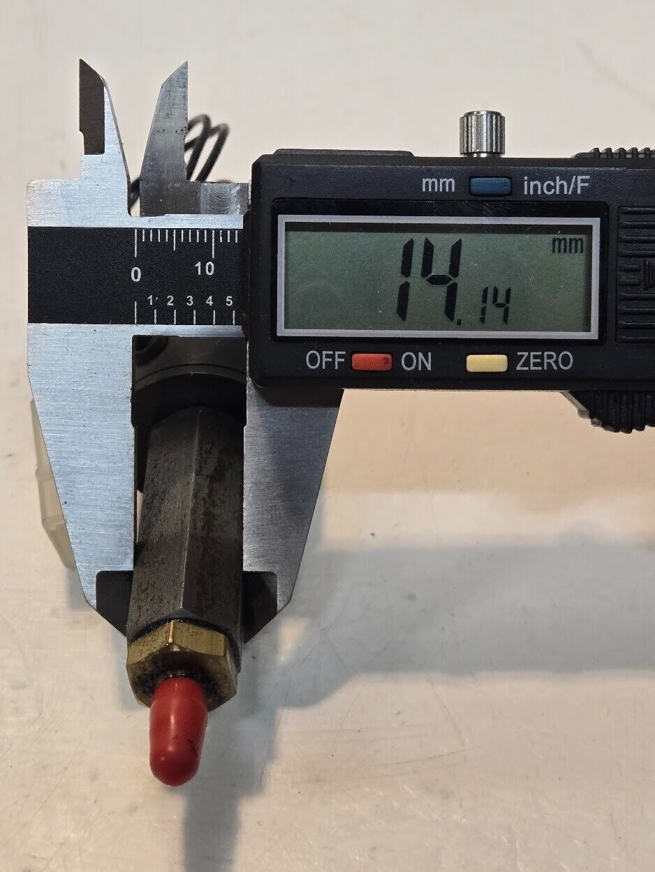 Kronenberger Mfg Solenoid FP101 | Serial 68591| 5" Long 14mm Hex Shaft