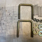 Hide a Goose Gooseneck Hitch Safety Chain U-Bolt Kit 50051, 50052
