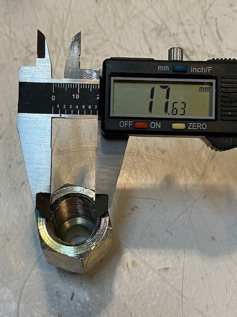 13 Quantity of PCC Reducer P Fittings 12mm Bore 22mm Male End 29mm OD (13 Qty)