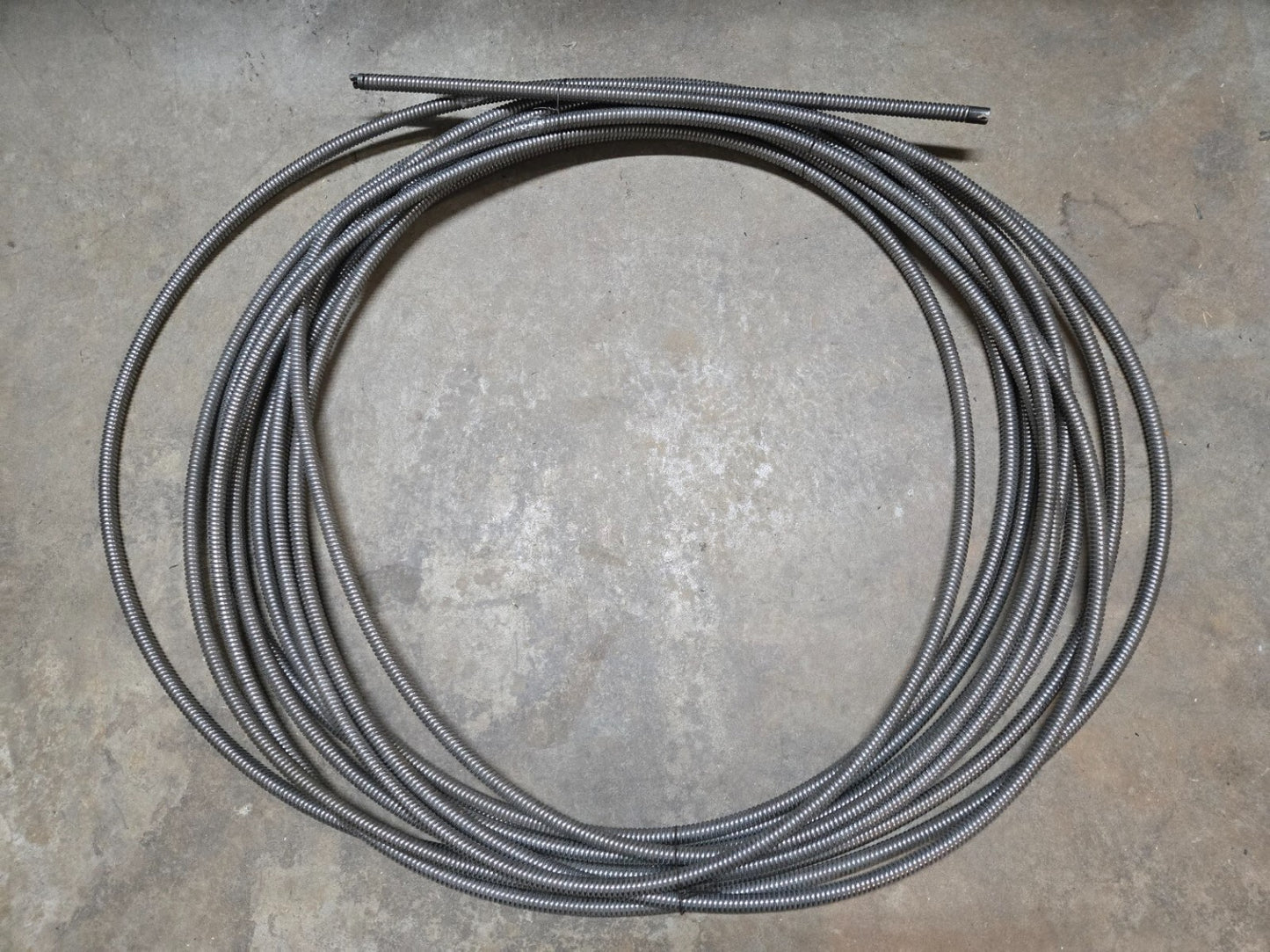 Drain Cleaning Cable 3/4" Diameter 100 Ft Length