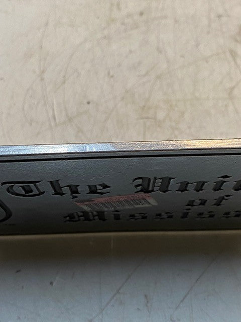 The University of Mississippi 1848 License Plate 11-3/4" Long 6" Wide