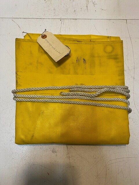 Tarpaulin Harsco LH Rear Hatch Weather & Flame Protection Cover Tarp 33" x 30"